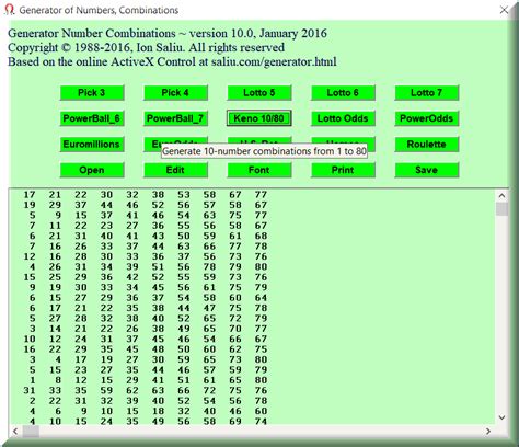 keno random number generator patterns.